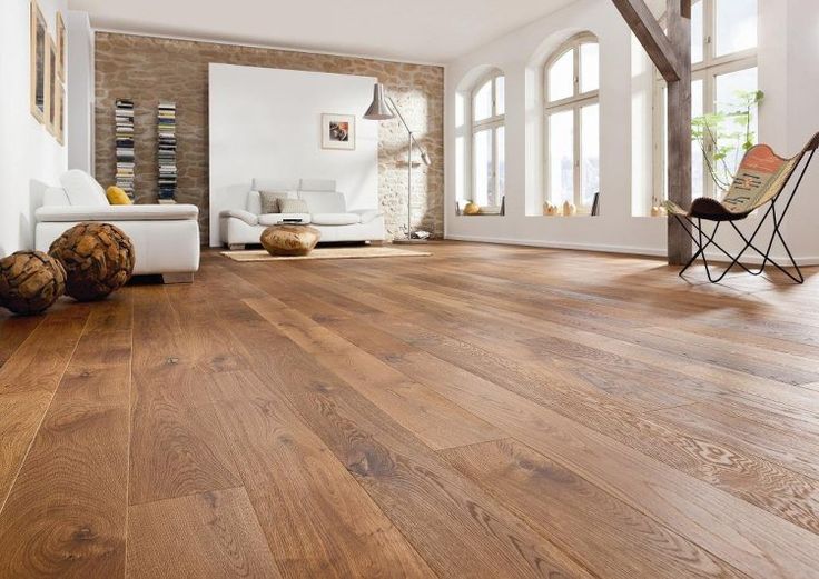 Parquet massif rustique