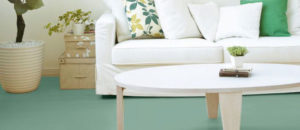 Exemple de parquet peint