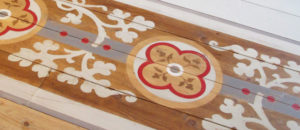 Parquet Peinture à motifs